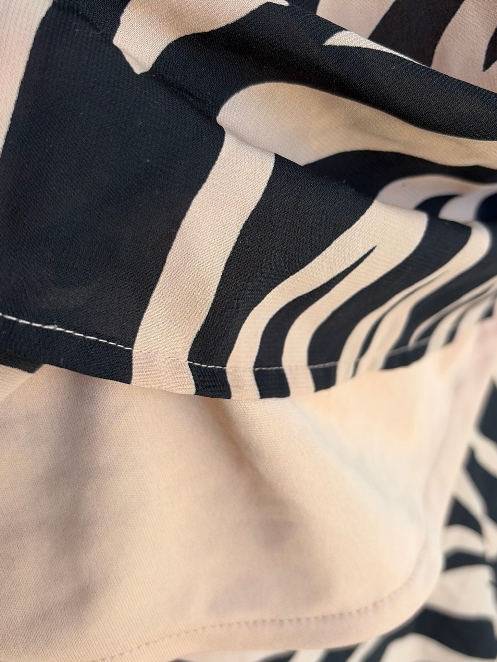 Pink and Black Zebra Print Skirt Set - Picture 4 of 8